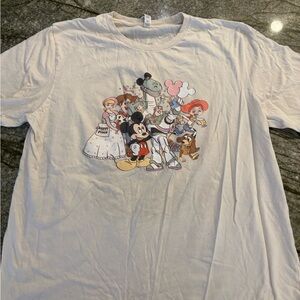 Disney Character adult T-Shirt - White